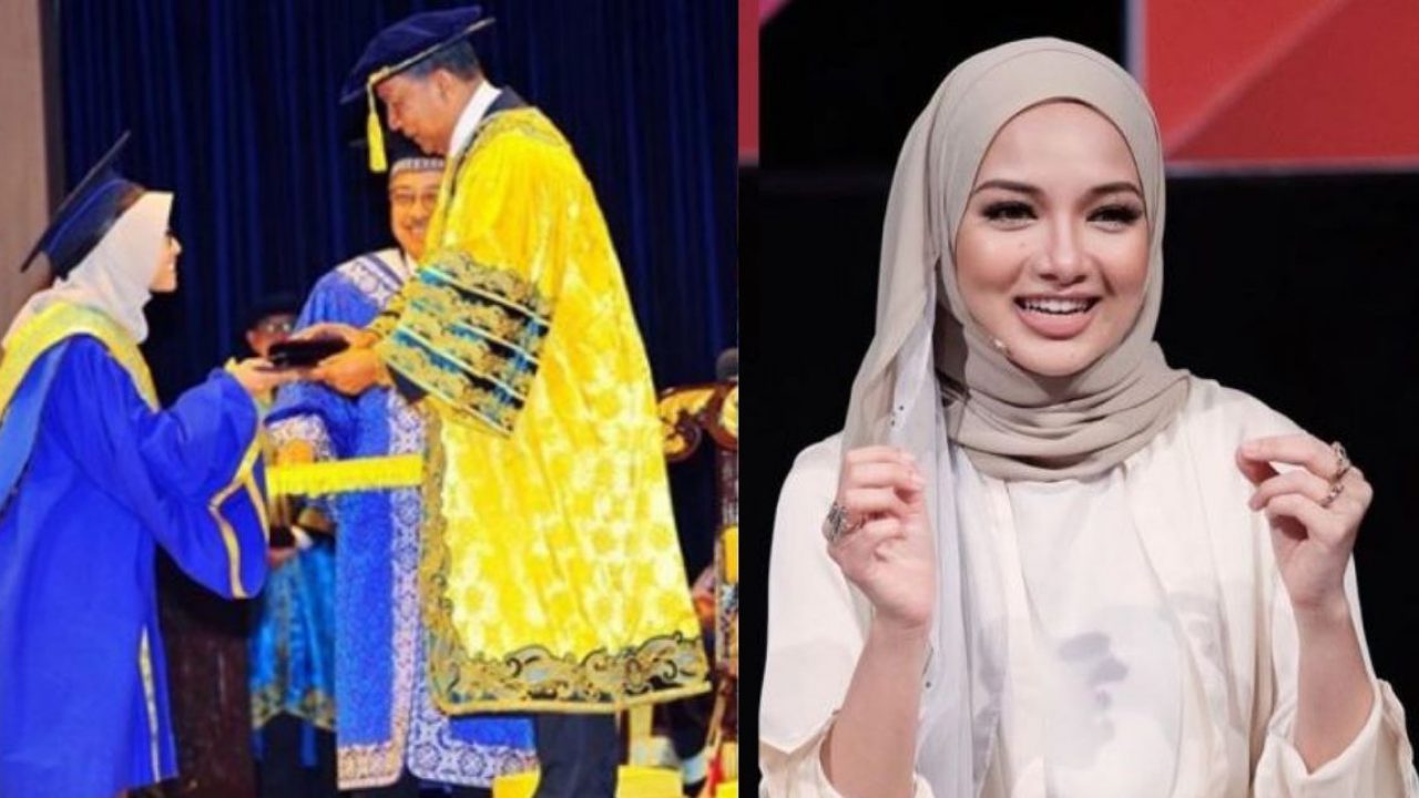 I D Like To Celebrate Her Success With A Gift Neelofa Ucap Tahniah Buat Graduan Raih Anugerah Diraja Dengan Pointer 4flat Remaja